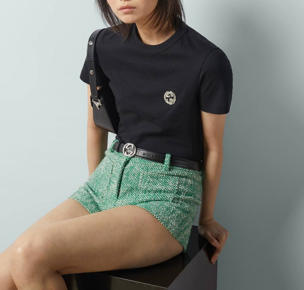 Футболка Gucci с принтом Interlocking G