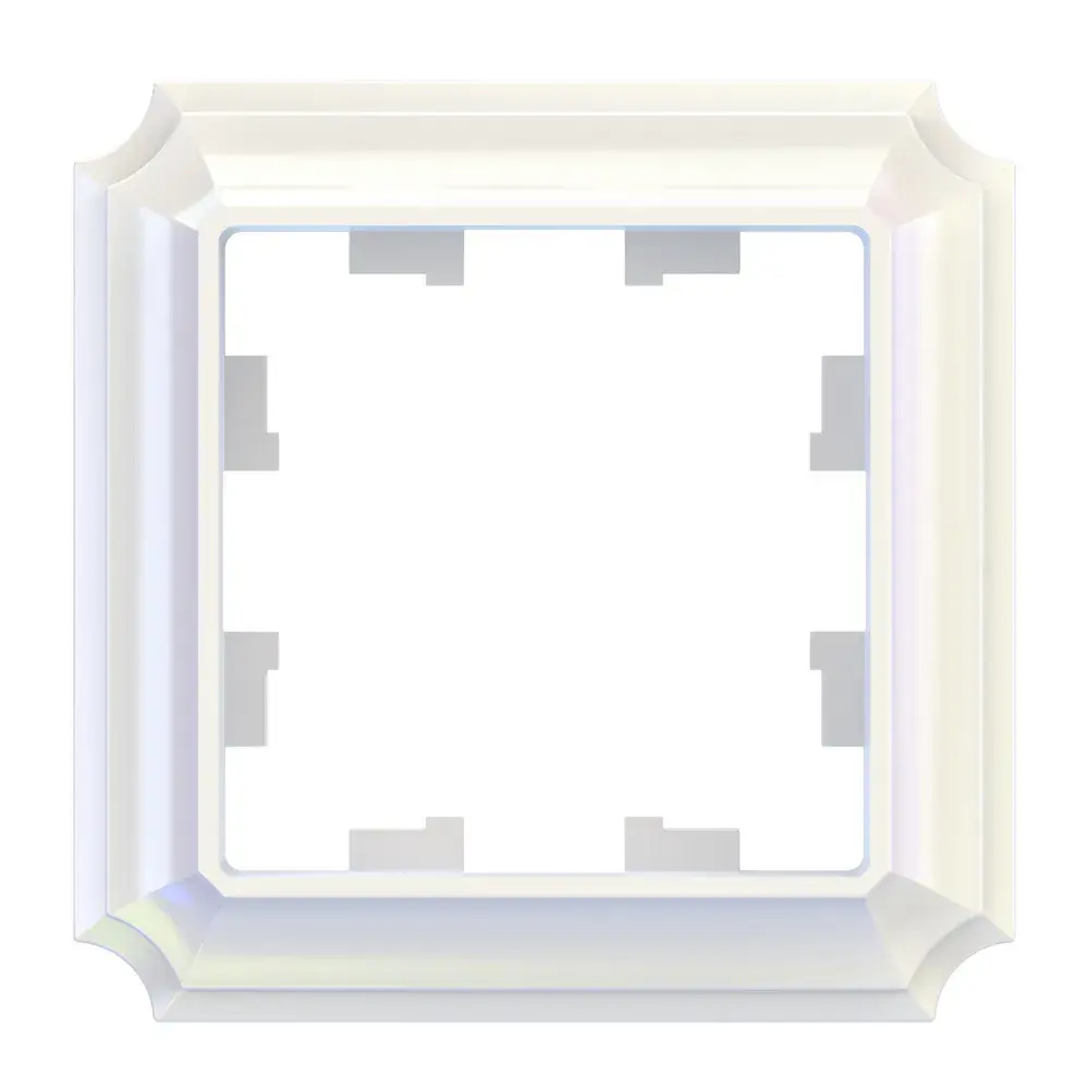 ATLASDESIGN ANTIQUE 1-постовая РАМКА, ЖЕМЧУГ