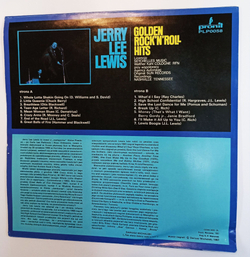Винтажная виниловая пластинка LP Jerry Lee Lewis Golden Rock n Roll Hits (Польша 1987)
