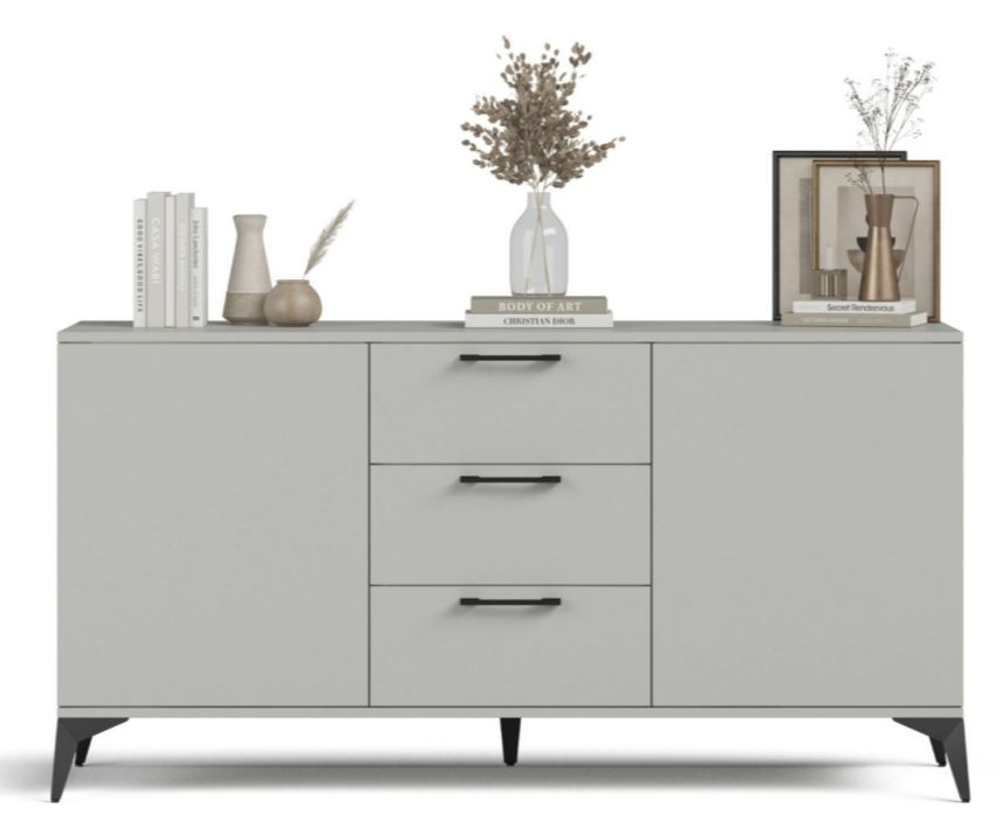 Комод Лофт Шиншилла серая (последний экземпляр)