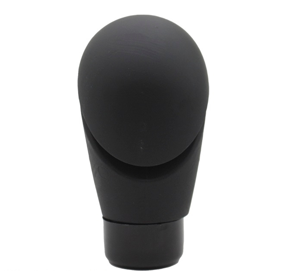 Ручка КПП  декоративная Универсальная кожаная черная в блист HADER #HR-2303