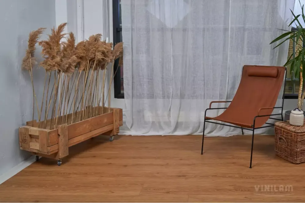 Vinilam Cork WPC Дуб Мейс, 2,76 м²