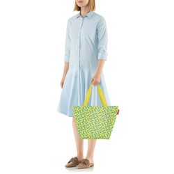 Сумка shopper m signature lemon