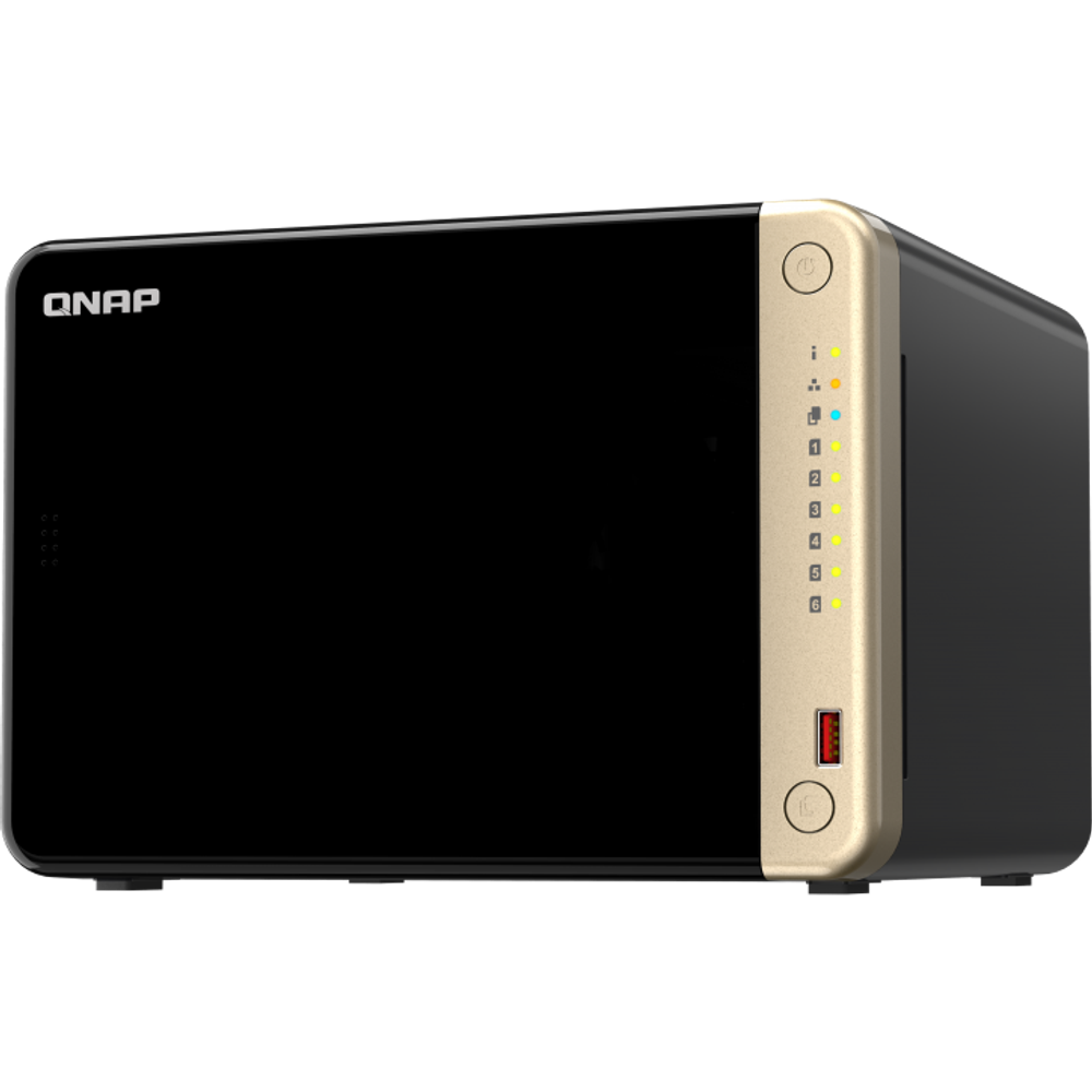 Сетевое хранилище (NAS) QNAP TS-664-8G