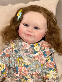 Кукла Реборн мягконабивная 60см в пакете (FA-354)