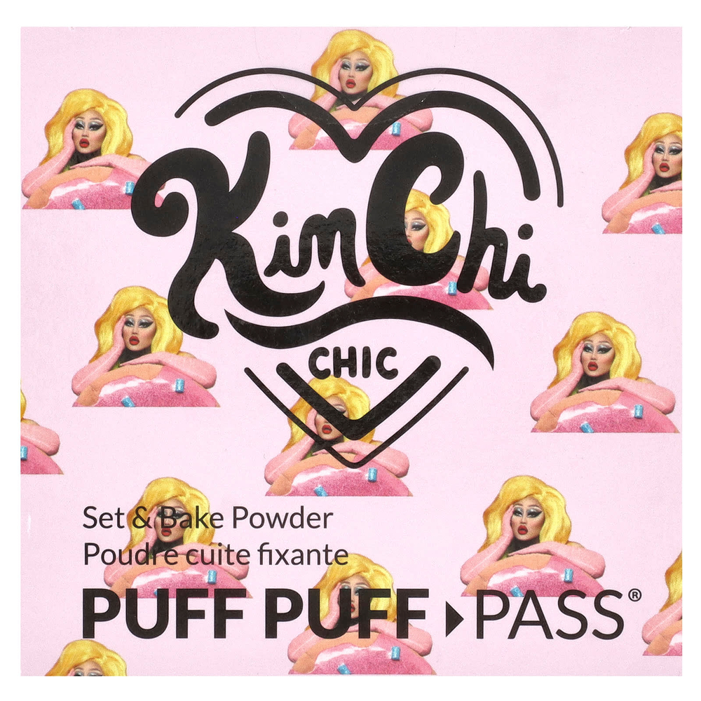KimChi Chic Beauty, Puff Puff Pass®, порошок для застывания и выпекания, PPP03, полупрозрачный, 24 г (0,85 унции)
