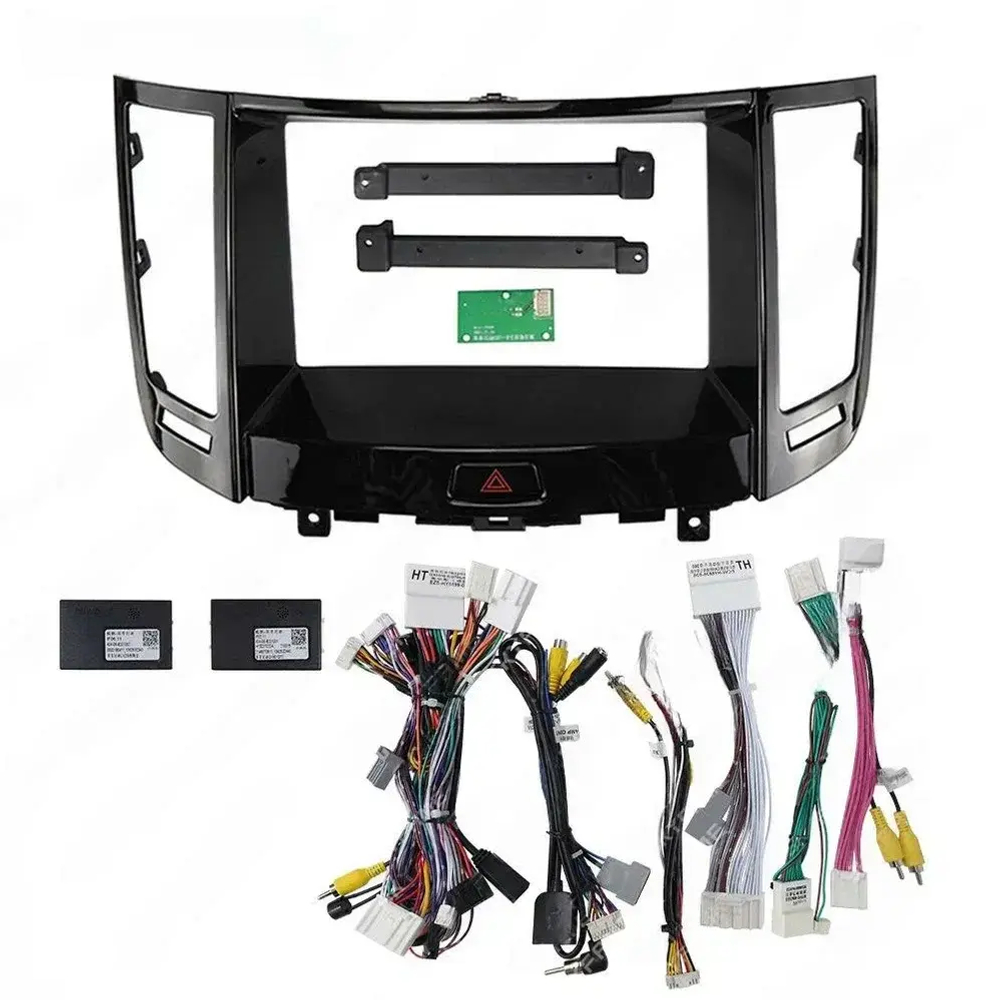 Магнитола для Infiniti QX70, FX35 (S51), FX37, FX30d, FX50 2008 - Kuberg QLed, Android 13, TS20, CarPlay, SIM-слот