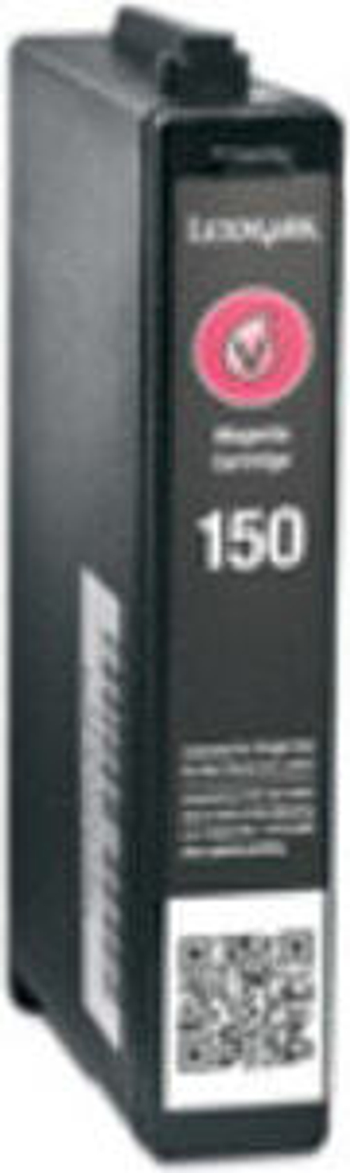 Струйный картридж 1 шт Подлинный (XL) Пурпурный Lexmark No.150XL Blister without Alarm  14N1616BL