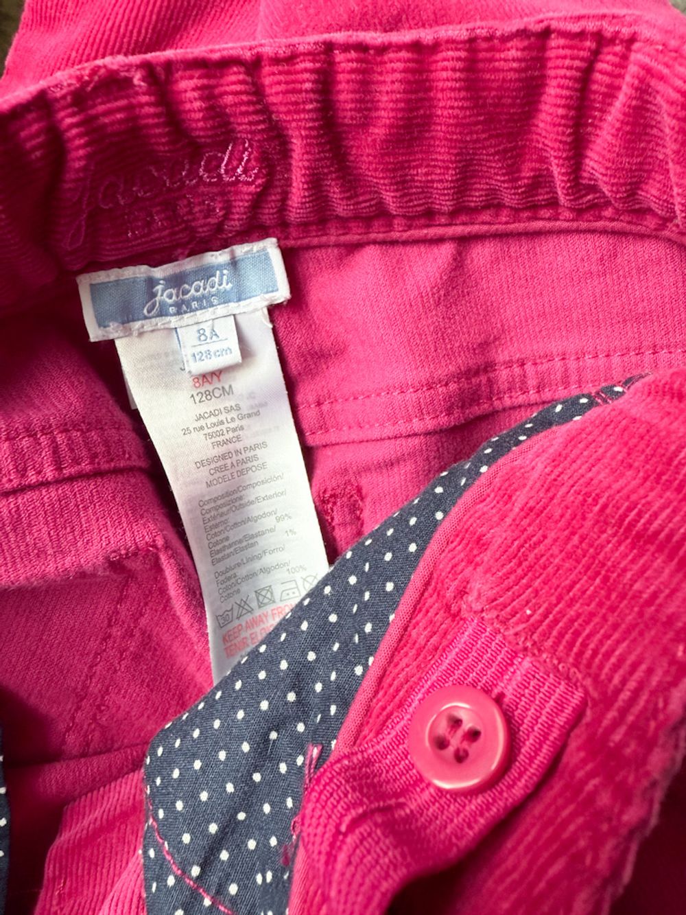 Вельветовые брюки Jacadi, 128