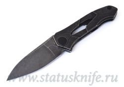 Нож Ратата Ratata CLR CKF (Коныгин, М390, титан, подшипники)фотография - 2