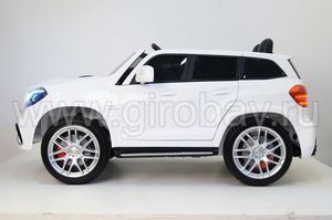Детский электромобиль River Toys MERCEDES-BENZ GLS63 4WD белый