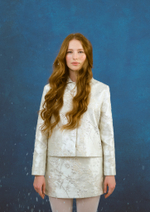 Silver blossom jacket