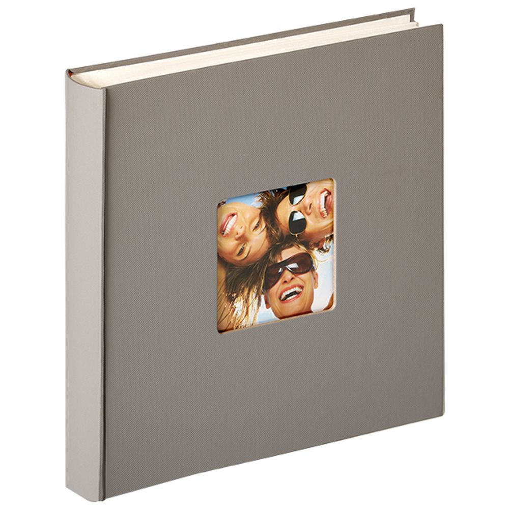 WALTHER FA-208-X 30x30/100 бел.стр.Fun (серый) ф/альбом