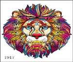 Пазл деревянный фигурный "Лев" МС-5579-7 (Basir)