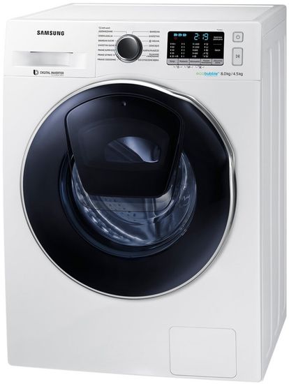 Стиральная машина Samsung WD80K5A10OW