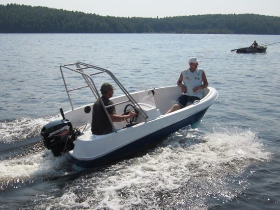 Моторная лодка Легант-350 Консоль