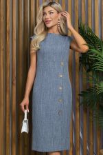 Платье Твоё настроение (синее) П13289-43М LT Collection