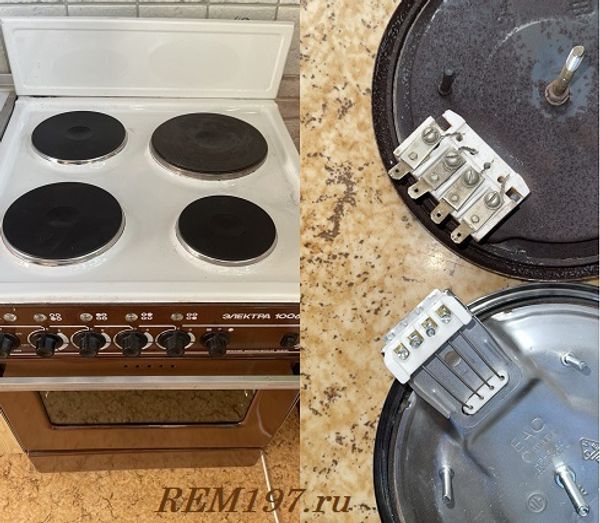 Конфорка на плиту Электра: совместимость, замена, подключение.