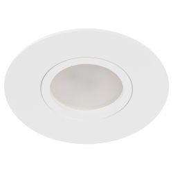 Светильник встраиваемый алюминиевый ЭРА KL83 WH под лампу MR16 GU5.3 белый