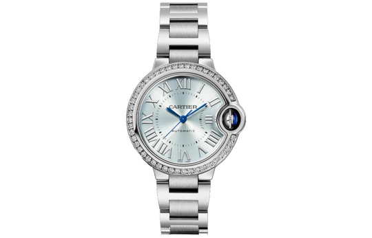 CARTIER Blue Balloon Collection Automatic Mechanical Movement 30m Water Resistance Women"s Watch Watch 33mm