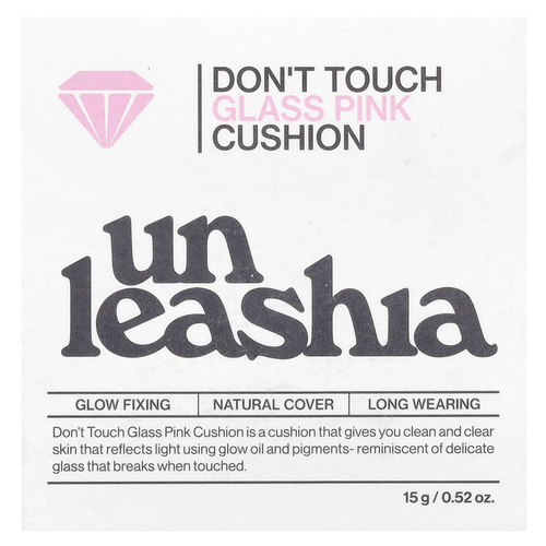 Unleashia, Don't Touch, розовый, кушон, SPF 50+/PA++++, оттенок 25N, 15 г (0,52 унции)
