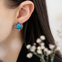 "Минто" серьги из коллекции "Самоцветы" от Jenavi