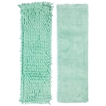 Набор насадок из микрофибры для швабры 2шт (короткий и длинный ворс)