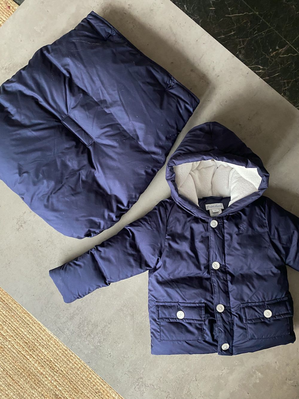 Пуховой конверт-трансформер Ralph Lauren, 74