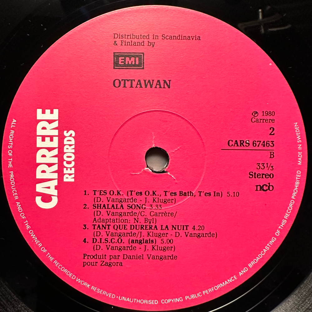Ottawan - D.I.S.C.O. (Скандинавия 1980г.)
