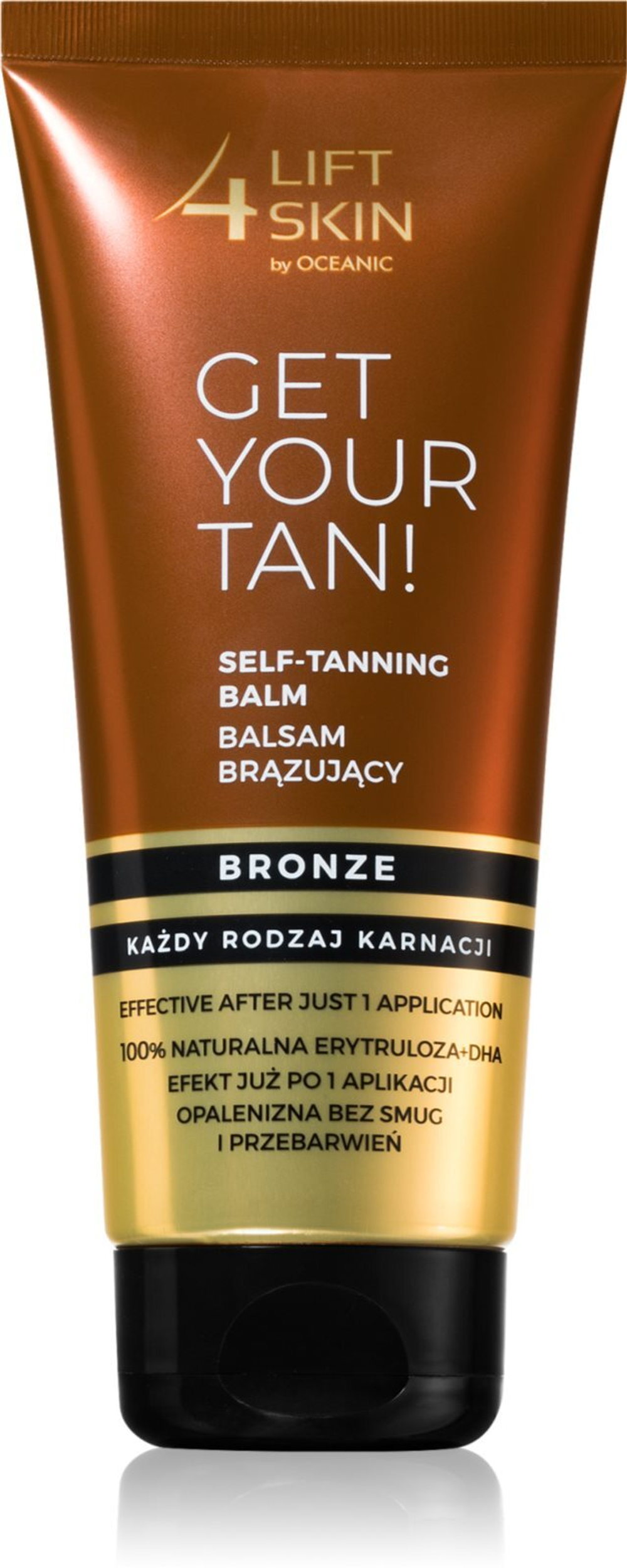 Long 4 Lashes Lift 4 Skin Get Your Tan! - лосьон автозагар для тела /  Bronze 200  ml  / GTIN 5900116077505