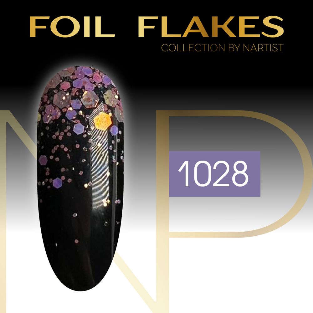 Nartist 1028 Foil Flakes 10g