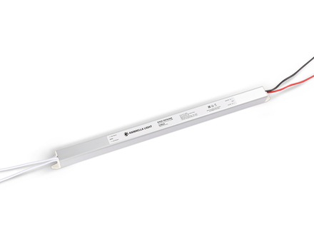 Ambrella Блок питания ультратонкий для светодиодной ленты 24V 48W 2A IP20 185-260V 312*18*18 GS8624 LED Driver 24V GS8624