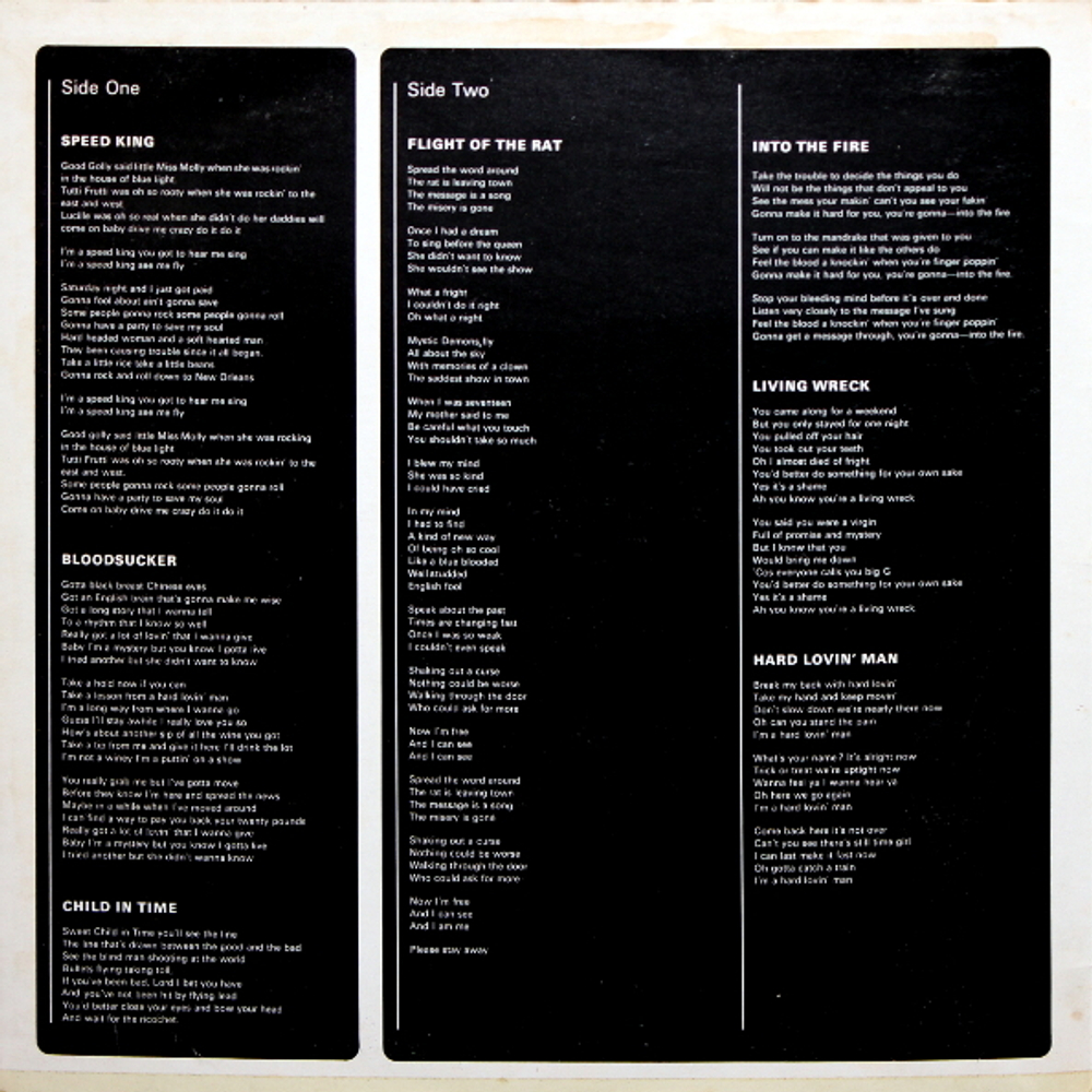 Deep Purple / In Rock (LP)