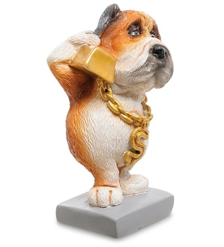 RV-915 Статуэтка Собака Бульдог «Желаю золотых наград» (W.Stratford)