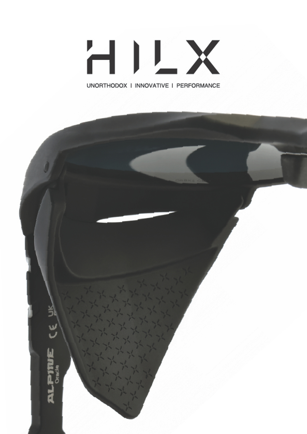 Спортивные очки HILX Oracle / Matt Black / Black Mirror Lens + Brown Mirror Polarized