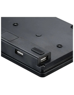 Клавиатура Oklick 520M2U черный/черный USB slim Multimedia [1061587]