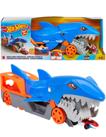 Hot Wheels City GVG36 — грузовик «Голодная акула» с хранилищем для машинок 1:64