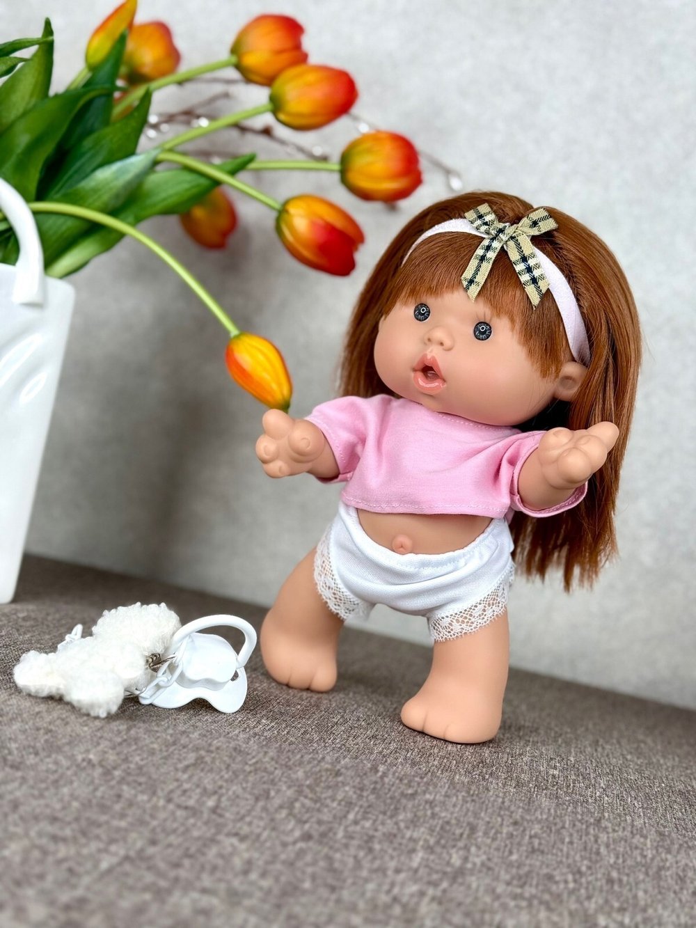 Пупс Marina and Pau 26cм Nenote (M2904A4)