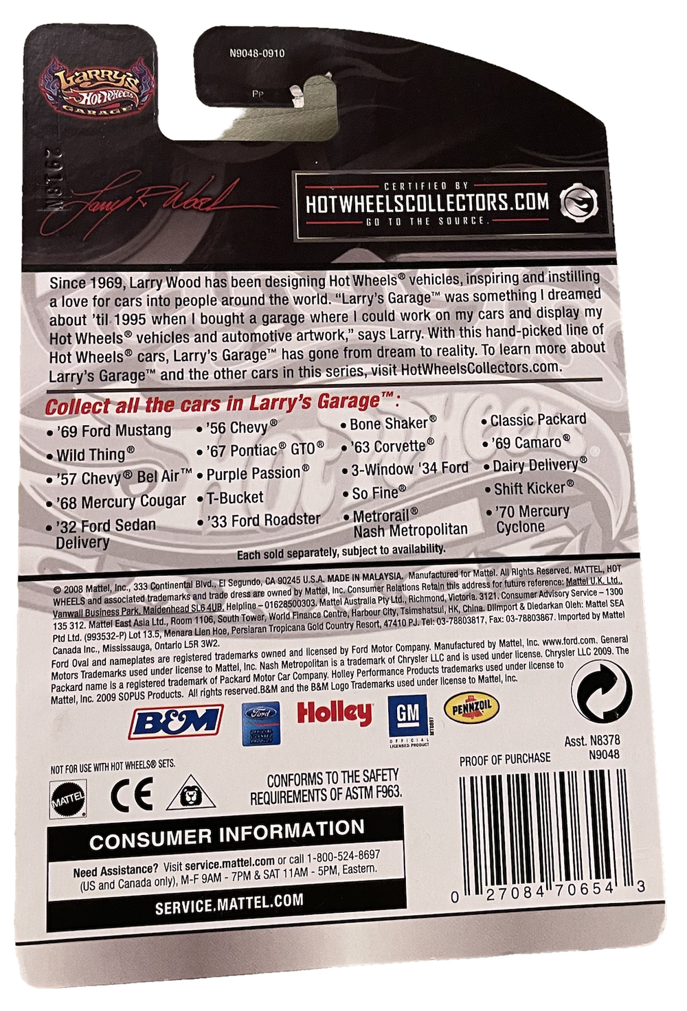 Hot Wheels Larry's Garage Classic Packard Eight (2008)