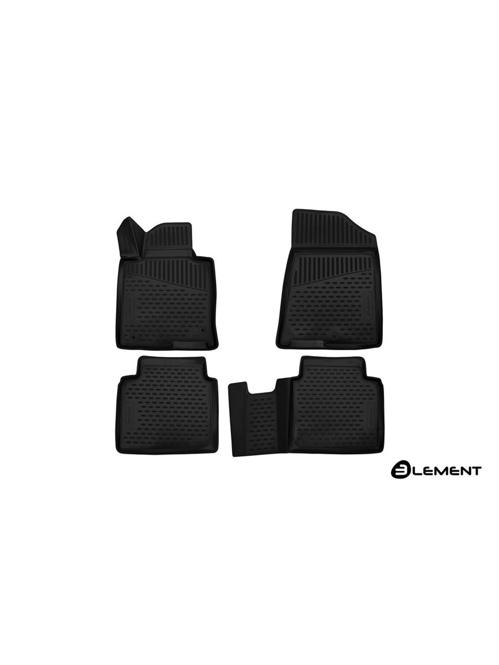 Коврики в салон для HYUNDAI Sonata 2017, 09 ELEMENT3D2066210