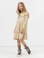 Плать для девочки 628 бежевый