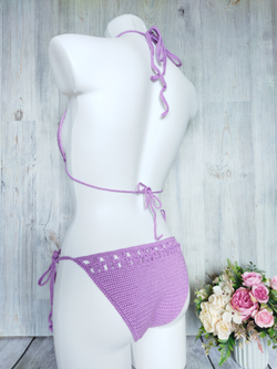 Купальник вязаный