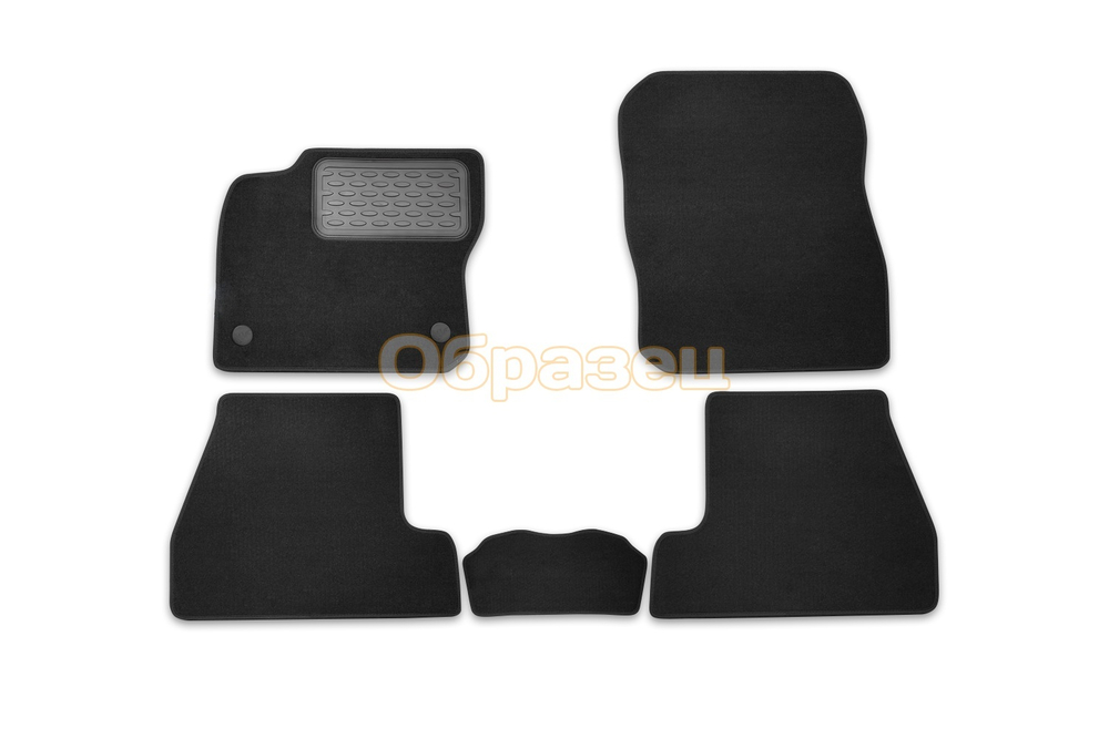 Коврики в салон CHEVROLET Captiva 2012-&gt;, внед., 5 шт. (текстиль)