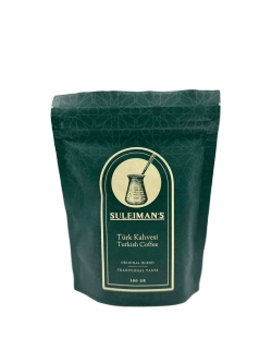 Турецкий кофе мелкого помола Suleimans ( 5 пачек по 100гр)
