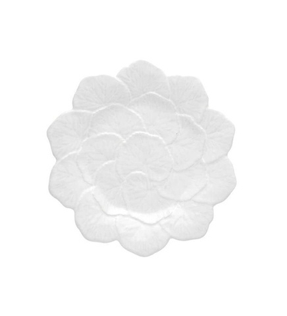 Тарелка фруктовая Geranium белая (22 см)