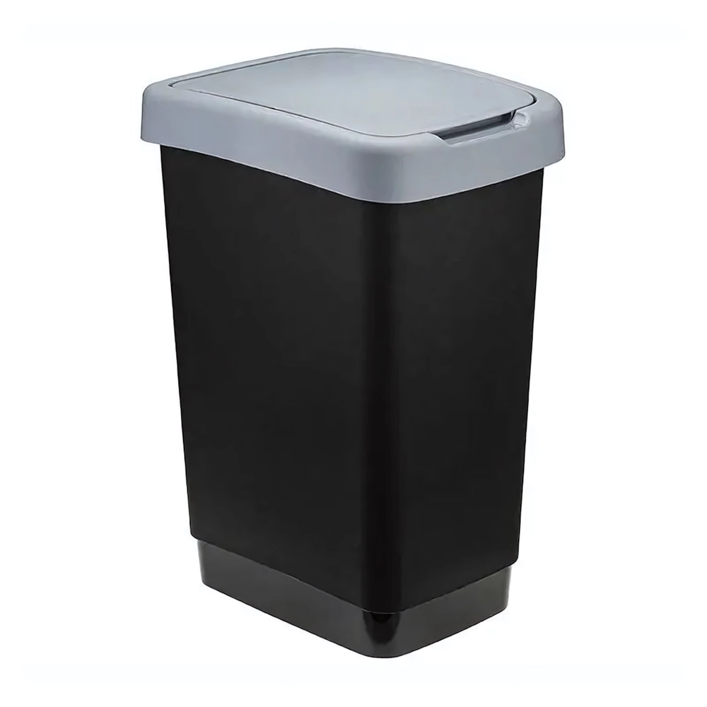 Контейнер для мусора ТВИН 25л Серый