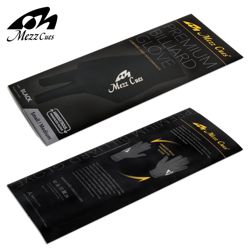 Перчатка MEZZ Premium MGR-K черная левая/правая L/XL