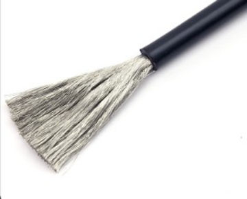 Силиконовый кабель 3AWG 1 м черный