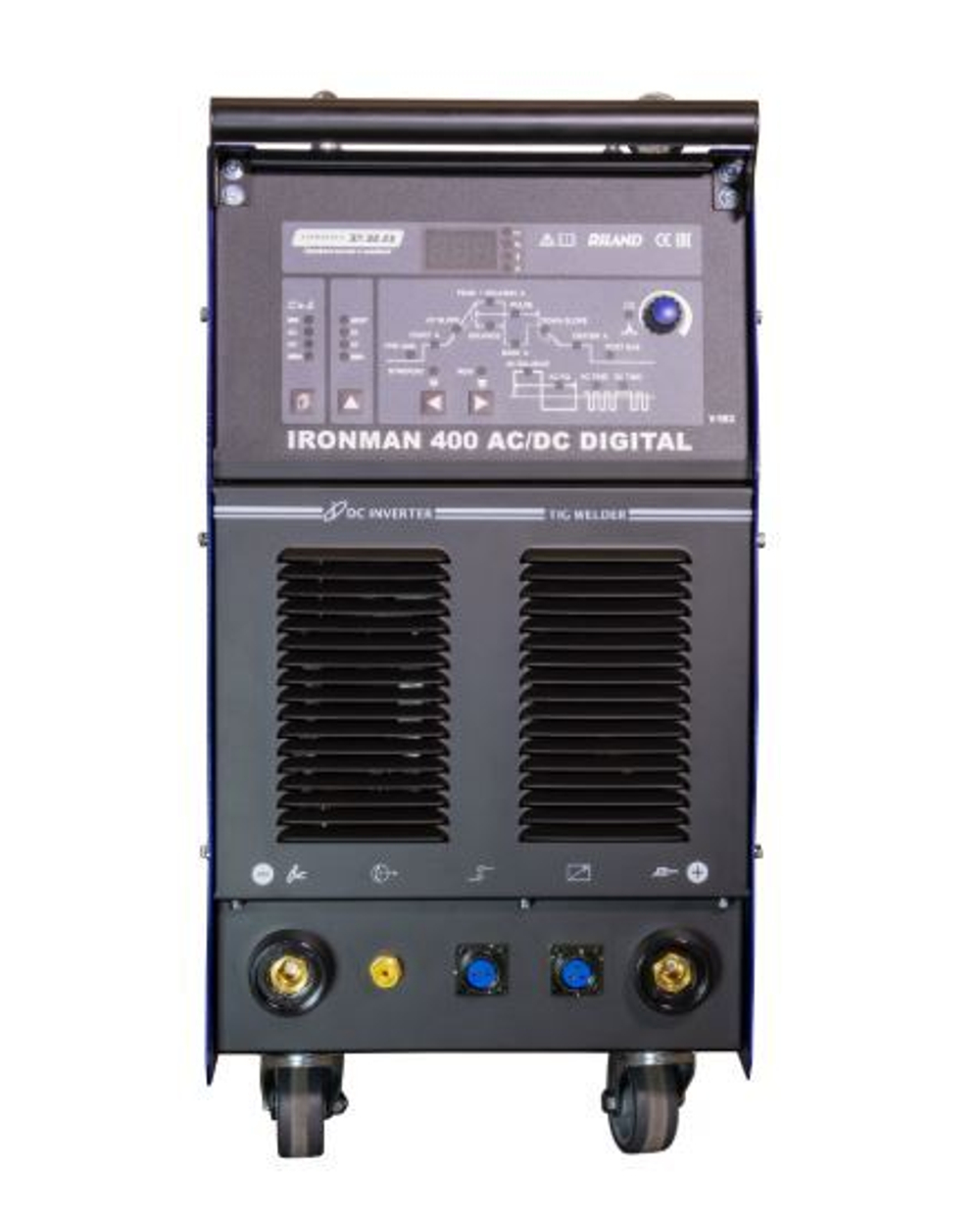 Индустриальный аппарат аргонодуговой сварки AuroraPRO IRONMAN 400 AC/DC DIGITAL (TIG+MMA)