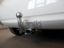 Оцинкованный фаркоп на Nissan Note 2013-2020 (без электрики), Galia N057A